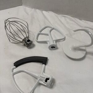 KitchenAid Dough Hook, Paddle & Whisk Tools Stand Mixer Set  Attachments